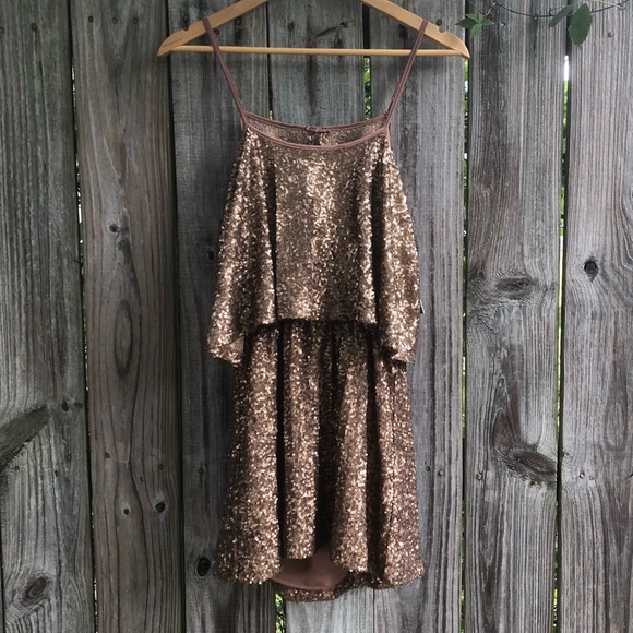 NEW Free People Sunkissed Sequin Mini Dress - Picture 3 of 16
